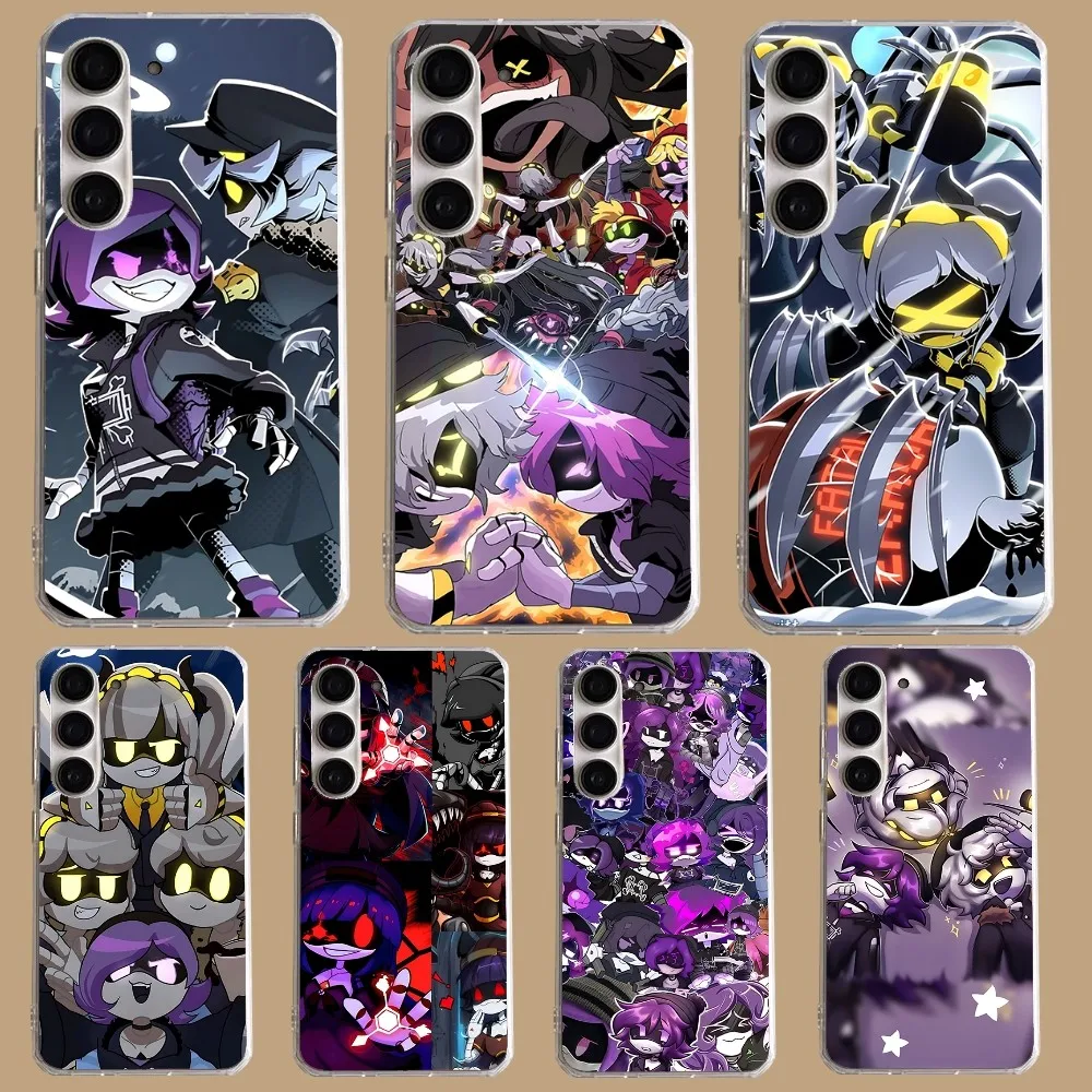 Game M-Murder Drones  Phone Case For Samsung Galaxy A52 A12 A51 S21 Edge S22ULTRA S23 S20LITE Plus ultra Transparent Cover