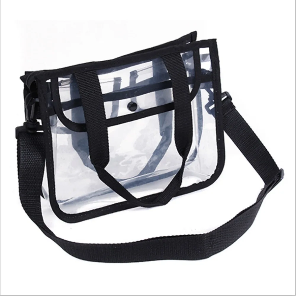 New PVC Makeup Pouch Portable Women Shoulder Bag Travel Transparent Beach Bag