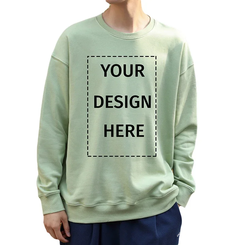 

Custom Personalized Sweatshirt Men Women Spring Autumn Long Sleeve Hoodie T Shirt Fashion Casual Streetwear Origin Pattern Logo