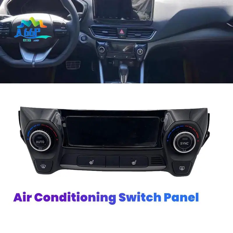 

A66P-Auto Constant Temperature Air Conditioning Switch Panel 97250-J1210 For Hyundai LA FESTA 2019-2021 AC Heater Knob Assy