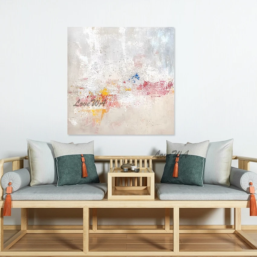 

Дешевые картины на холсте, ручная роспись, современное искусство, абстрактная картина маслом в простом стиле для гостиной, без рамы, домашний декор стен