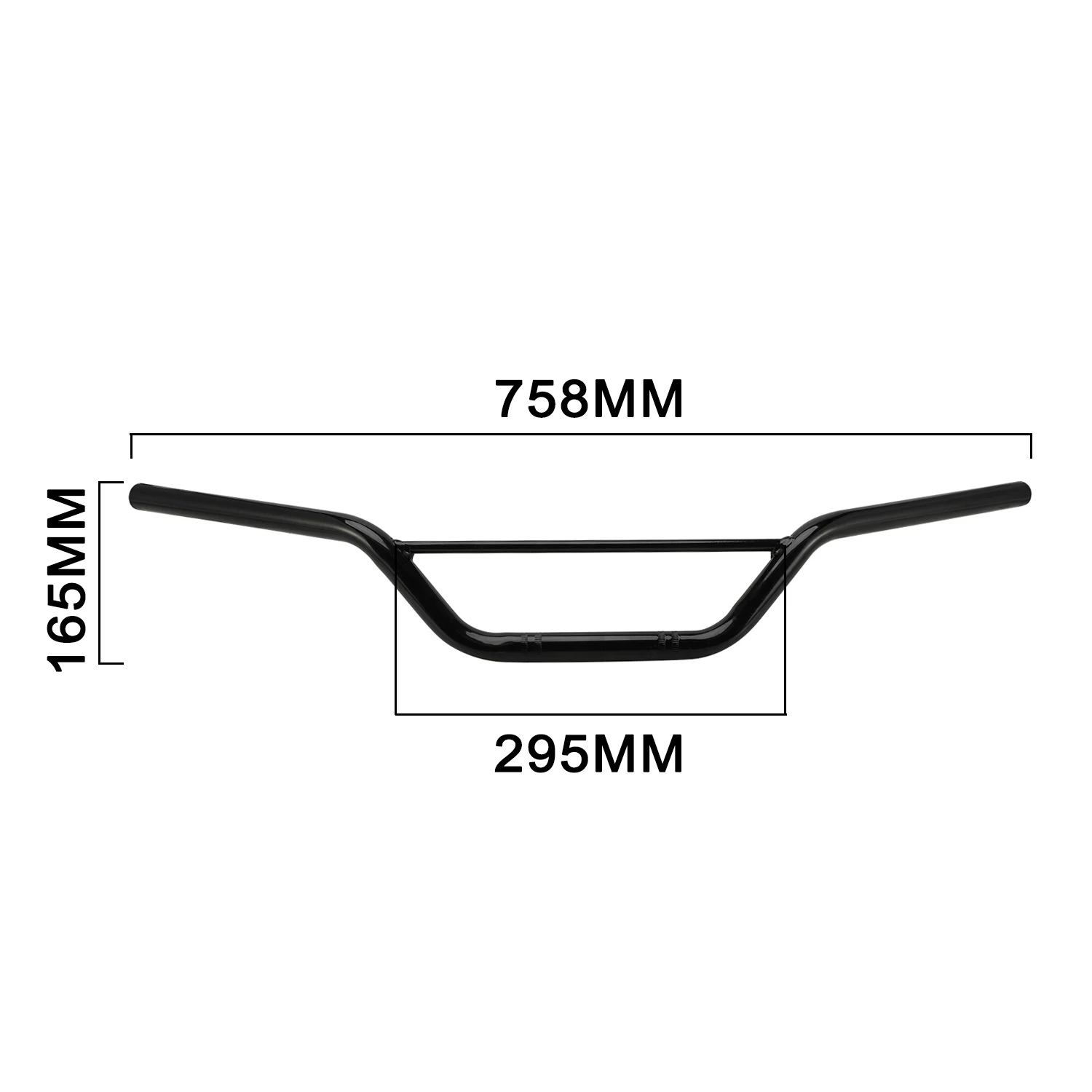 Handle Bar Tube Fat Handlebars Motorcycle Accessories For Hawk 250 Hawk250 Dirt Pit Bike Motocross Iron