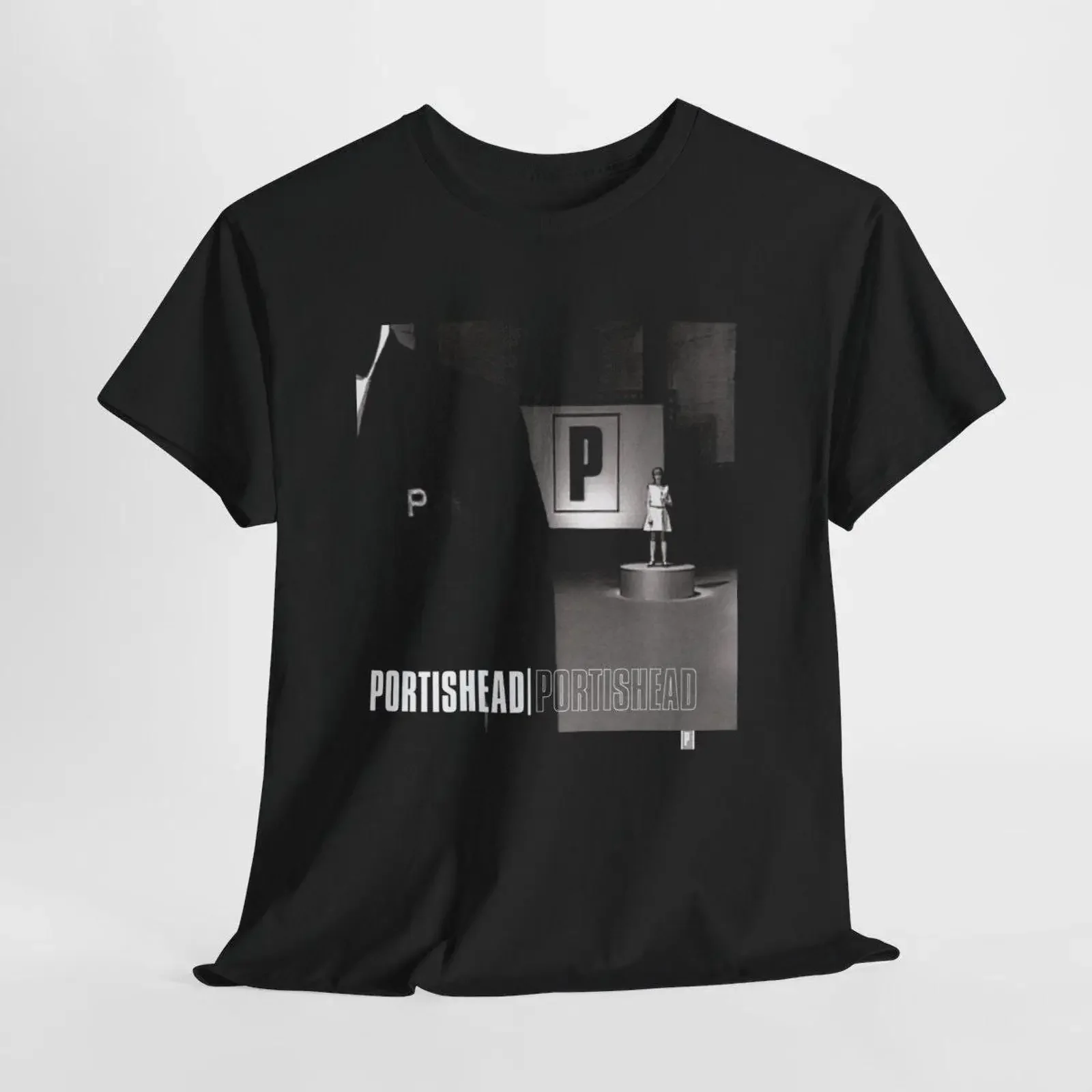 Portishead T shirt bjork vintage Washed Top For Everyday Wear homme Stretched designer clothes Casual Slightly Stylish