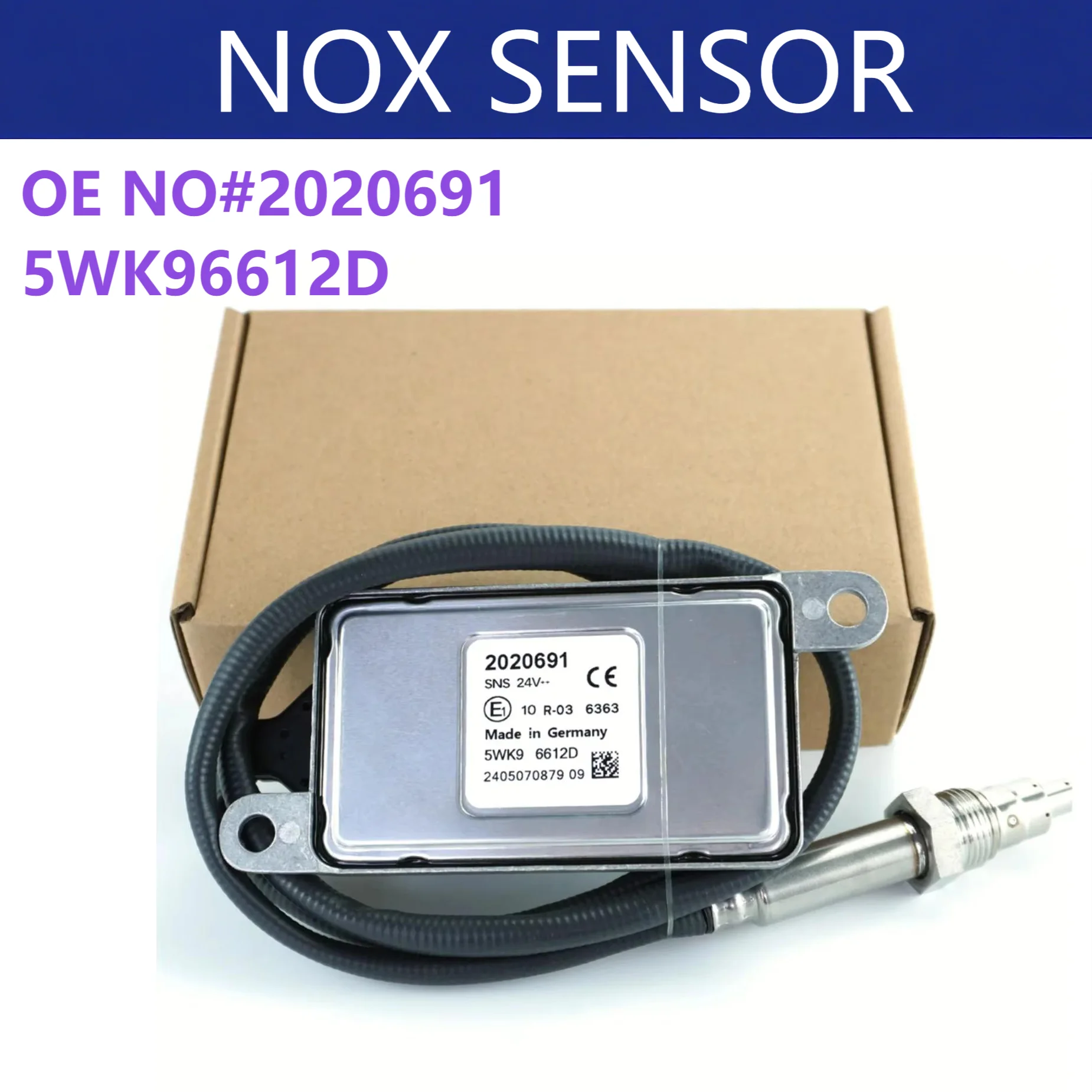 

2020691 5WK96612D 2296799 5WK96612F 1872080 2247379 Nitrogen Oxygen Sensor 24V Nox Sensor For Scania Engine Spare Parts