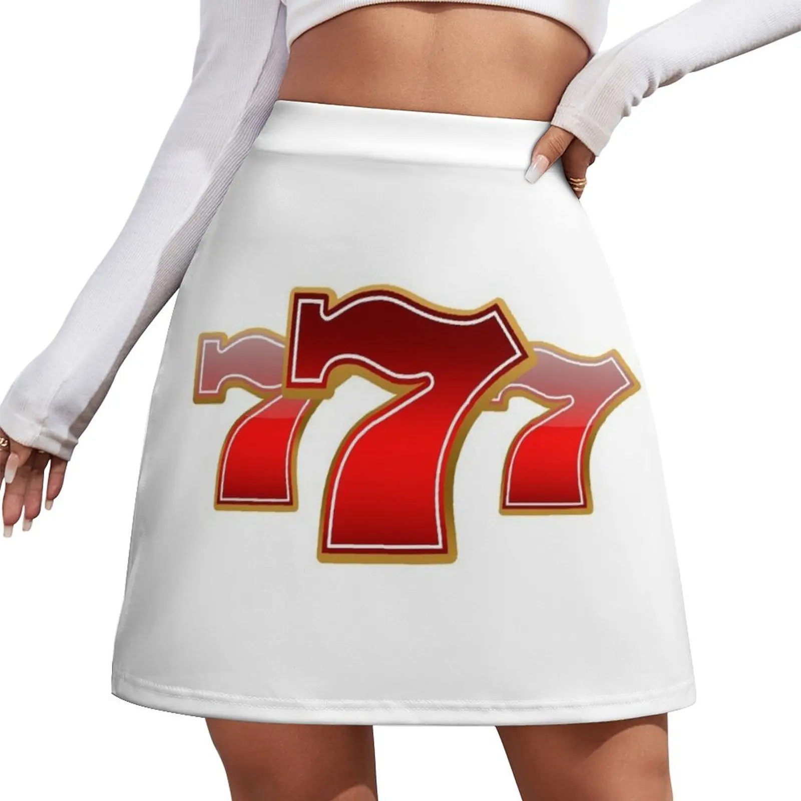 

777 Mini Skirt Clothing female kawaii clothes night club outfits Mini Skirt