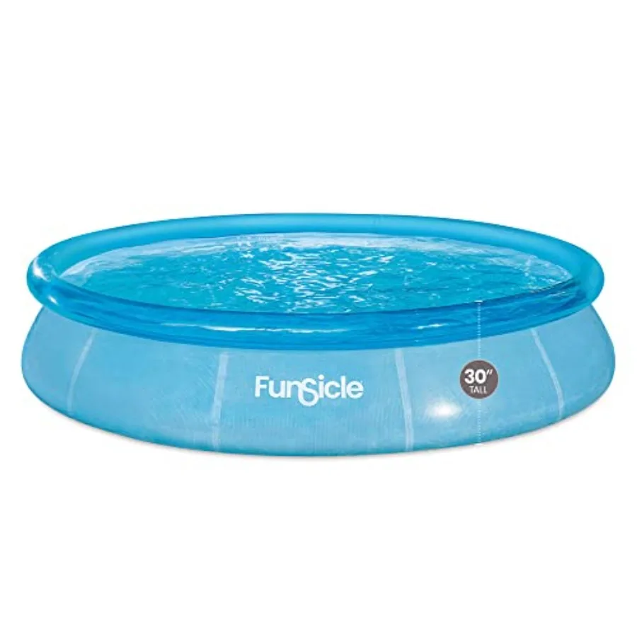 Sea Thru Quickset – anneau gonflable rond, ensemble de piscine extérieure hors sol avec pompe et filtre à cartouche pour l'extérieur U