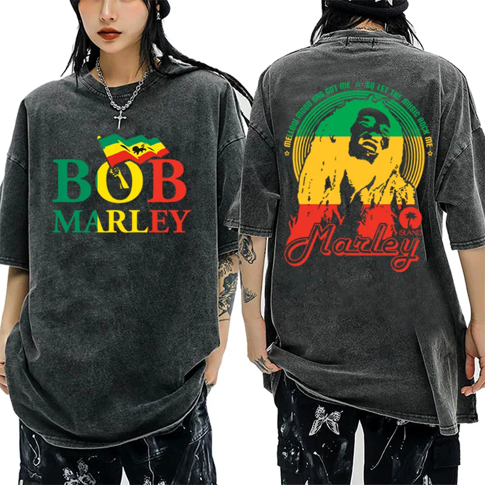 Bob Marley Washed Tshirt