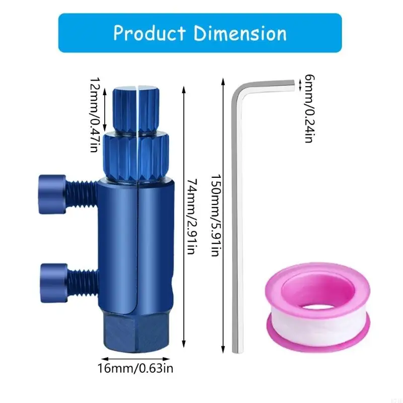 E74E Sturdy Quality Faucet Fadenextraktionswerkzeug für eine effiziente Sanitärlösung