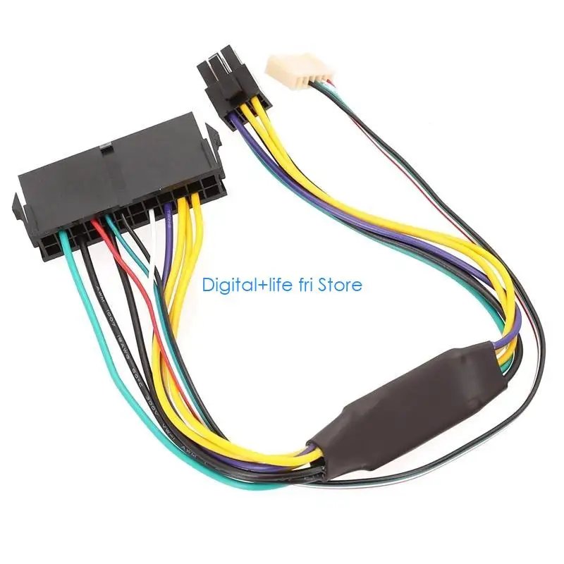 E06D 24 P to 6P ATX Power Cable (11.8In 18AWG) ATX PSU Main Adapter Cord for HP Z230