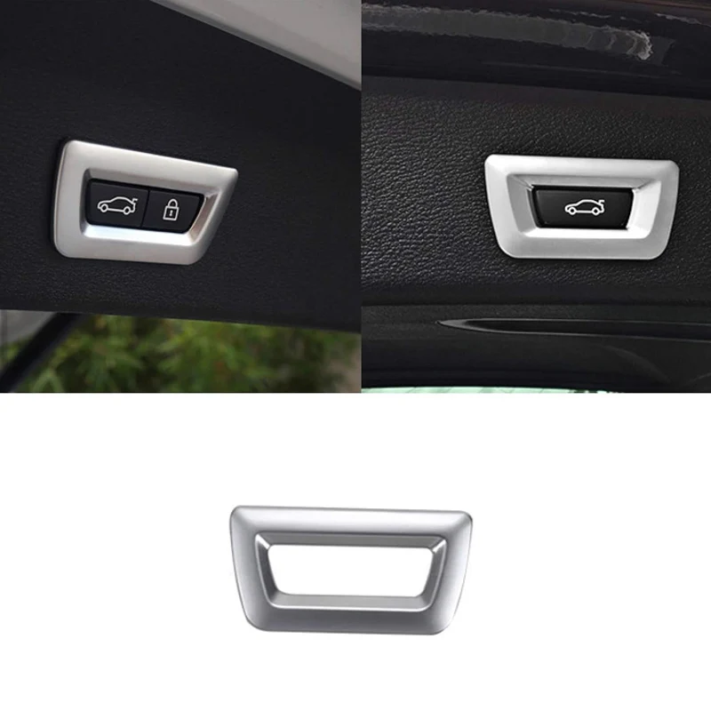 

For BMW 5 Series 7 Series/GT New X3 X4 X6X5 Auto Parts Tail Door Button Cover Trim Decorative Sticker Car Accessories
