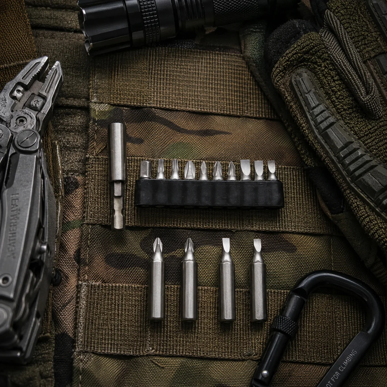 Strong Magnet Bit Extender for Leatherman Skeletool/Signal/MUT, 1/4
