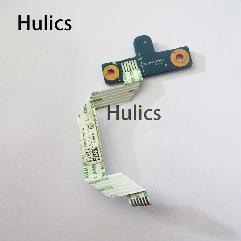 Botão de Energia Usado Hulics para HP Pavilion G4-1000 G6-1000 G7-1000 G4 G6 G7 G4-1125DX Cabo da Placa do Interruptor DAOR22PB6C0