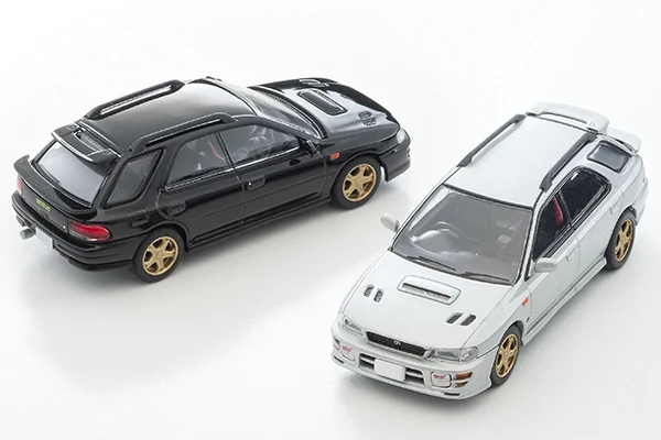 24.3 Tomytec Tomica TLV N281 D/C Impreza Pure Sports Wagon WRX Limited Edition Simulation Alloy Static Car Model Toy Gift