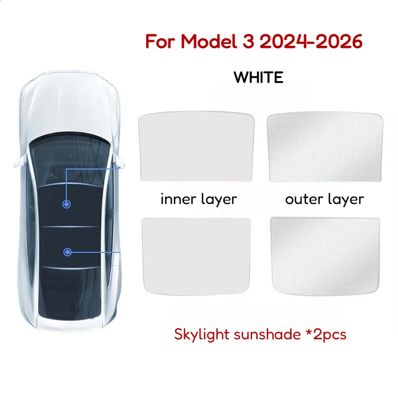 M3 White 2pcs
