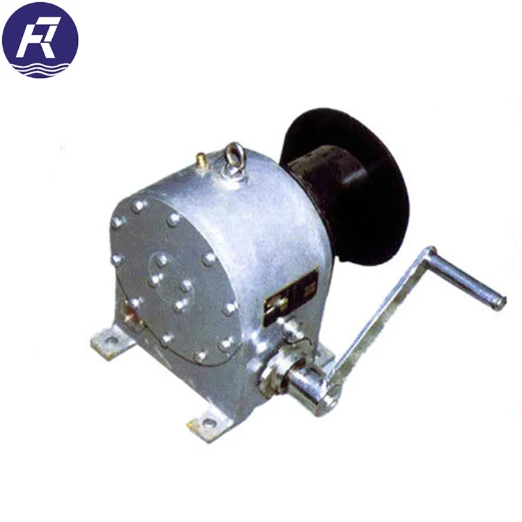 Robuste manuelle Handkurbelkabel für Boote, Anker, Trommelwinde