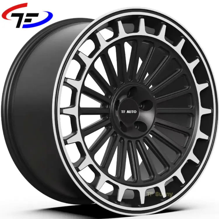 

Monoblock Passenger 19*9.5J Car 5*114 Forged Alloy Wheels For Mercedes