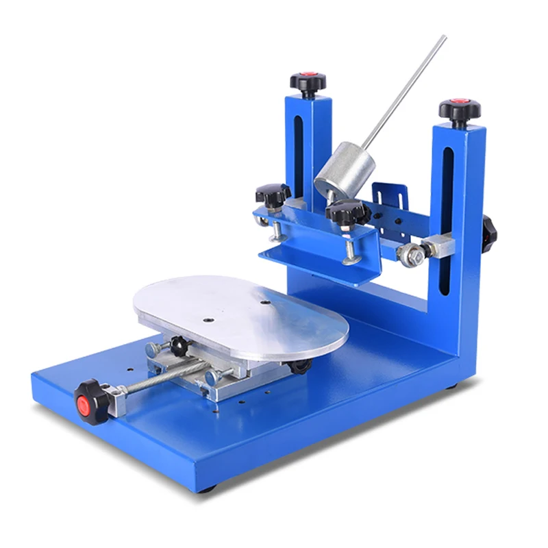 130*240mm Small Manual Screen Printing Machine Precision Flat Screen Printing Machine Table logo manual equipment screen Table