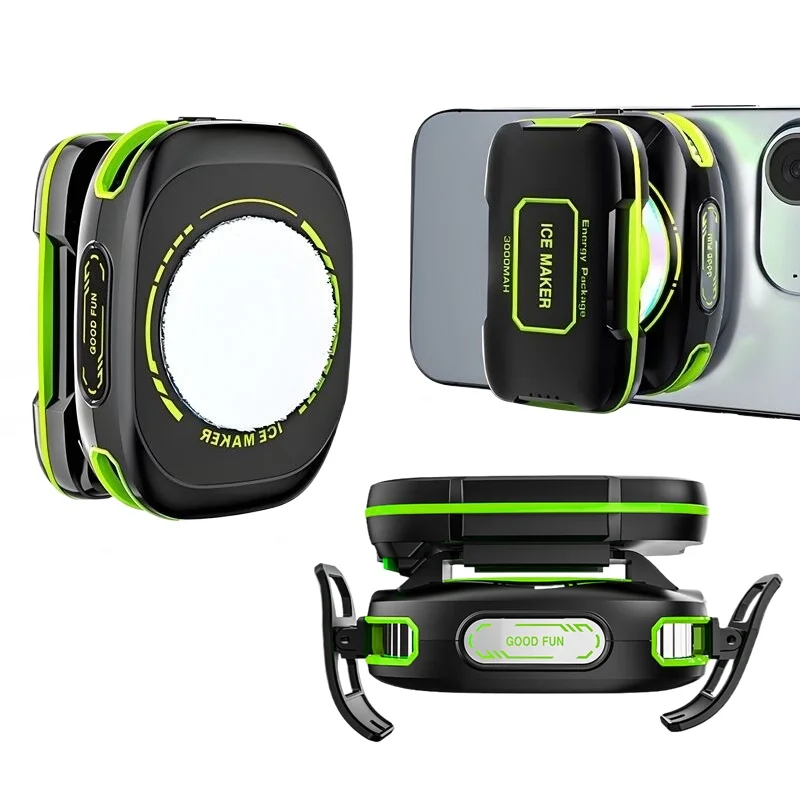 

Полупроводниковый охладитель для телефона 2-в-1 с магнитным зажимом и аккумулятором емкостью 3000 мАч, экран с 3-ступенчатой регулировкой, предназначенный для прямой трансляции игр