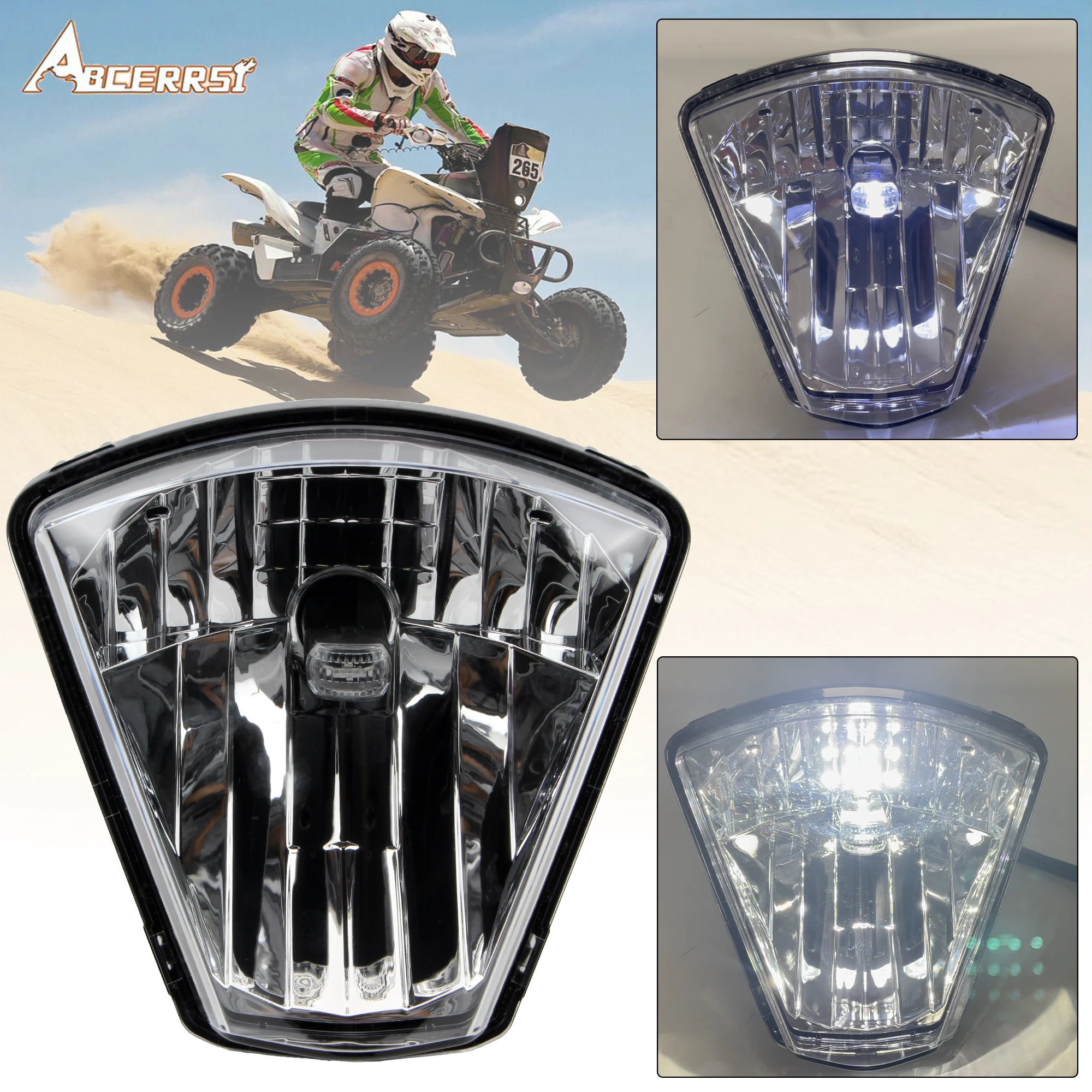 

ATV UTV Motorcycle LED Headlight Wick For GASGAS EX EC 300 350F 400F 450F 500F SM700 2024 2025 Enduro Dirt Bike Led Spotlights