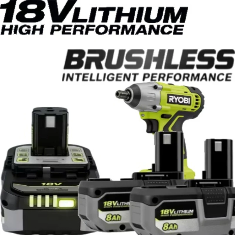 

2026 New RYOBI 40V Max 8.0Ah High Power Battery Compatible OP4026 OP4030 OP4060A Outdoor Cordless Equipment