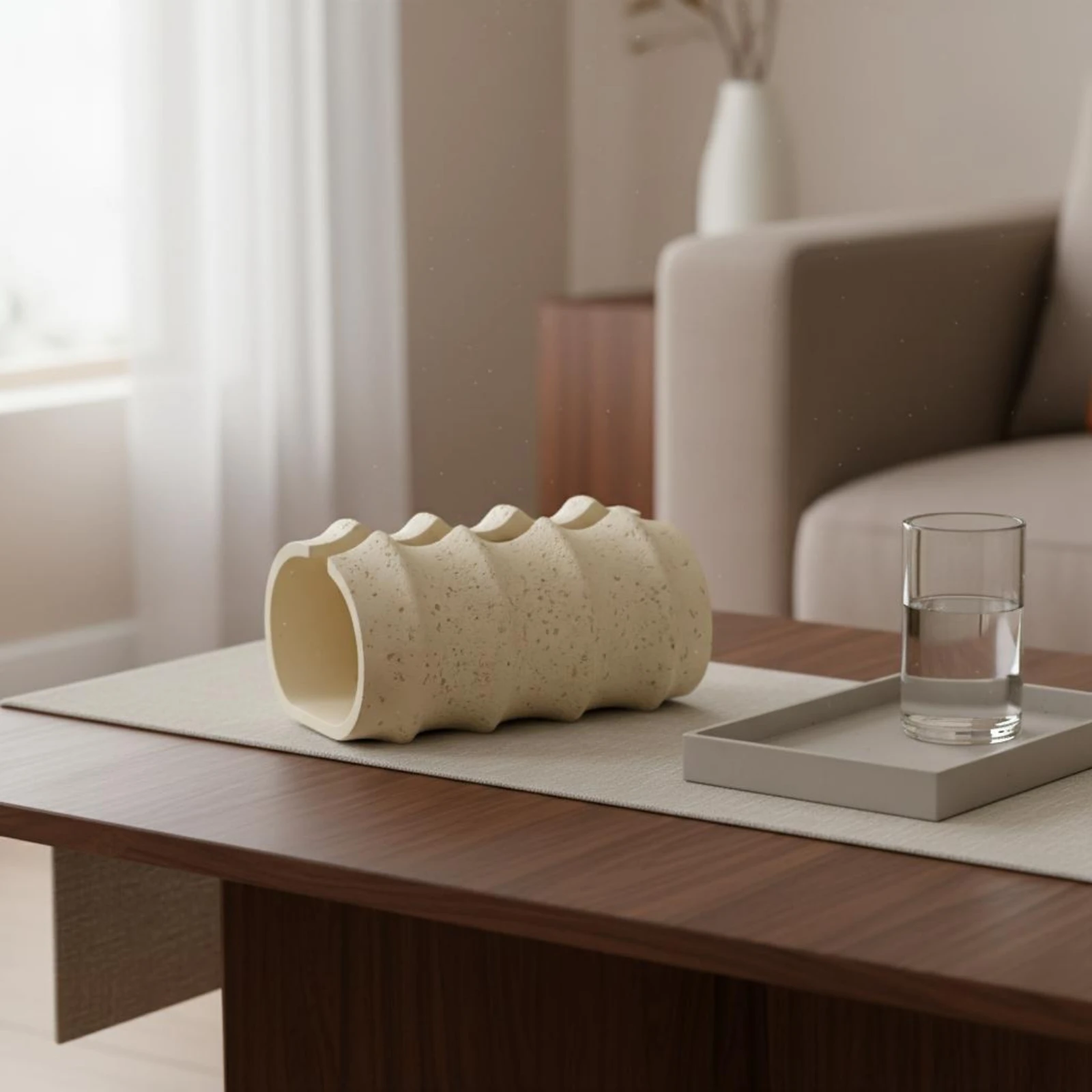 

Resin Tissue Box Cover Accessible Ends Spiral Tissue Box Cover Home Decor Accessory Modern Design Decorative