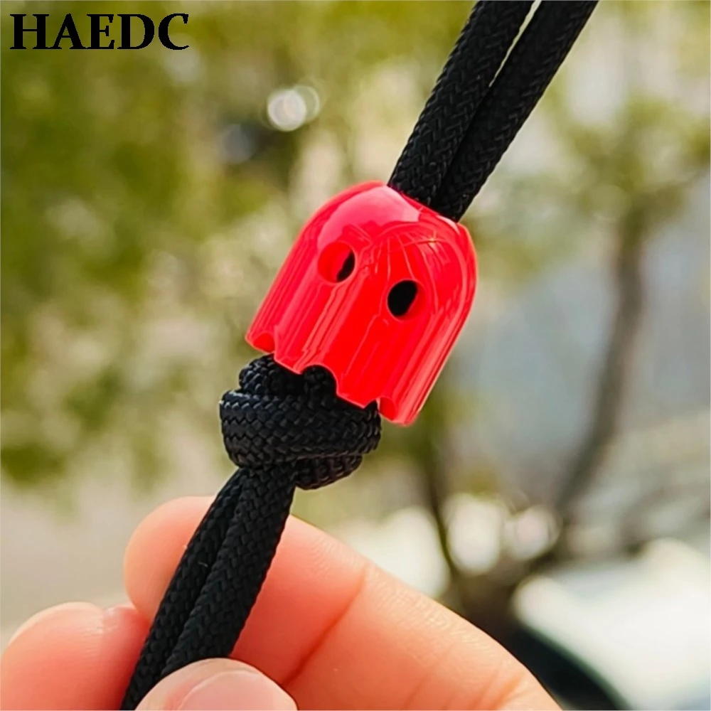 

Red Resin Cute Ghost Paracord Knife Pendant DIY for Backpacks Keychains & EDC Tool Beads