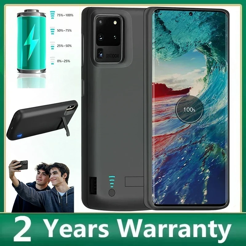 

Новый дорожный чехол-аккумулятор 10000 мАч для Samsung Galaxy S20 Ultra, S20 FE, S21 Plus, S21 FE, S21 – зарядное устройство-павербанк для телефона