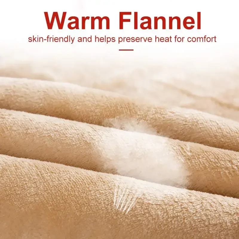 55W 220V 150x80cm Winter Electric Blanket Single Person Flannel Warm Pad Heating Blanket Warmer
