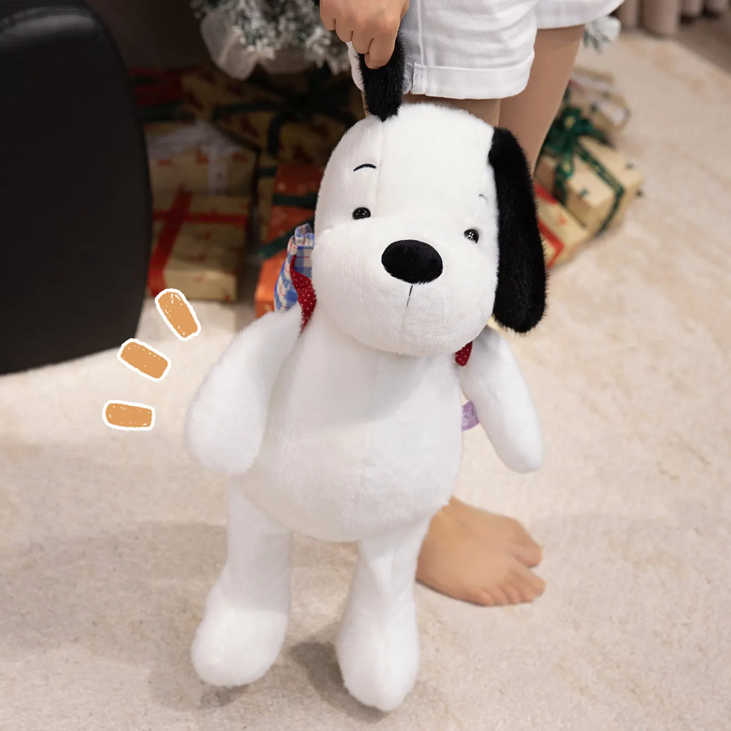 

Уютная подушка для сиденья в форме собаки, многофункциональная подушка для дивана-кровати, офиса, нескользящее дно, можно стирать в машине, декор, лучшая идея для подарка