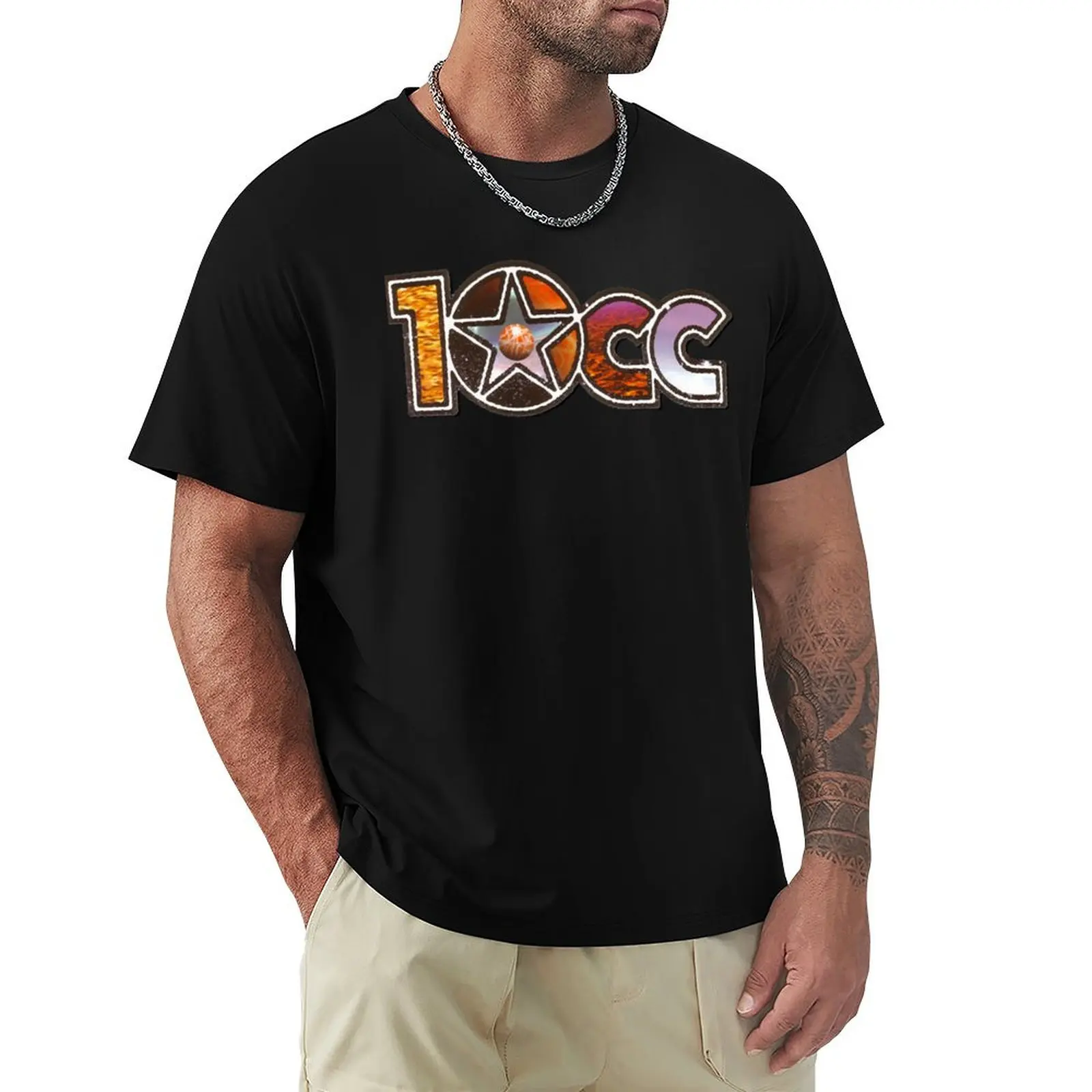 

10cc cover T-Shirt street wear funny gifts blanks designer t shirt men