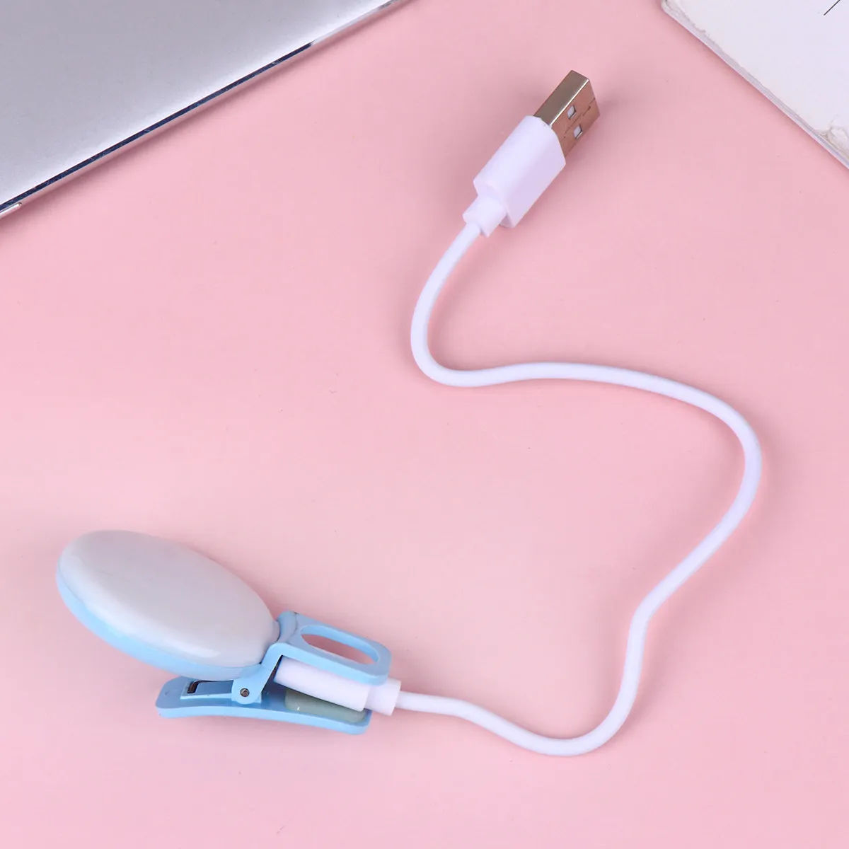Mini Portable LED Selfie Ring Lamp Clip-on Universal Fill Light for Mobile Phone Laptop USB Supplemental Lighting Selfie Lamp