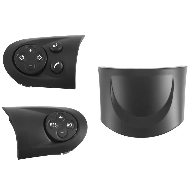 Portable For BMW MINI Cooper R55 R56 R57 R58 R59 R60 R61 Multifunction Audio Cruise Car Steering Wheel Control Switch Trim Cover
