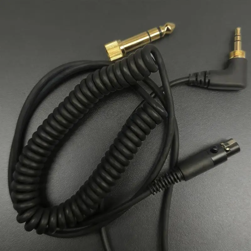 96BA Flexibles Anti-Tangle-Spiralkabel für professionelles HDJX10-Kopfhörerkabel – Detail 5