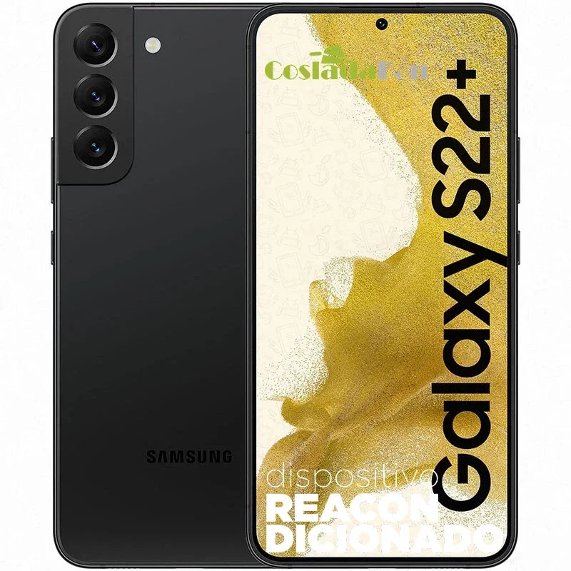 Samsung galaxy s22+ 5g s906b/ds 256gb phantom black (black) refurbished condition a. 2 years of warranty