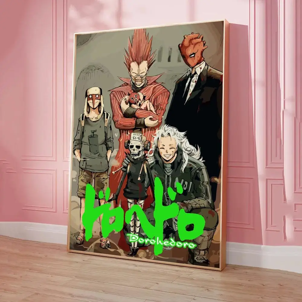 Vintage Dorohedoro Poster Classic Vintage Posters HD Quality Wall Art Retro Posters for Home Room Wall Decor