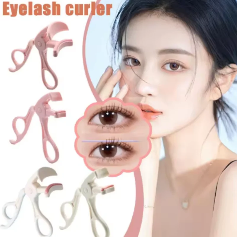 Novice Friendly Wide Angle Borderless Heated Eyelash Curler Rechargeable Electric Eyelash Curling Artifact Long Lasting