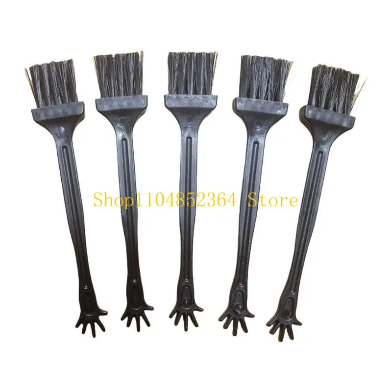 652F 5Pieces Small Keyboard Cleaning Brush for Effortlessly Dust Removal Electronic Dust Cleaner Brush for Home Office Use
