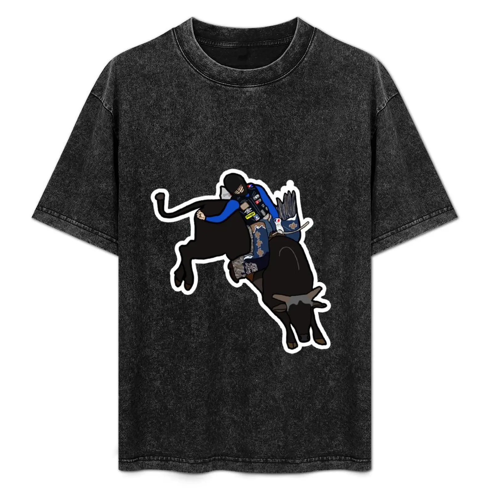 

Bull Rider Stetson Wright T-Shirt Basic Solid Tee for Daily Use