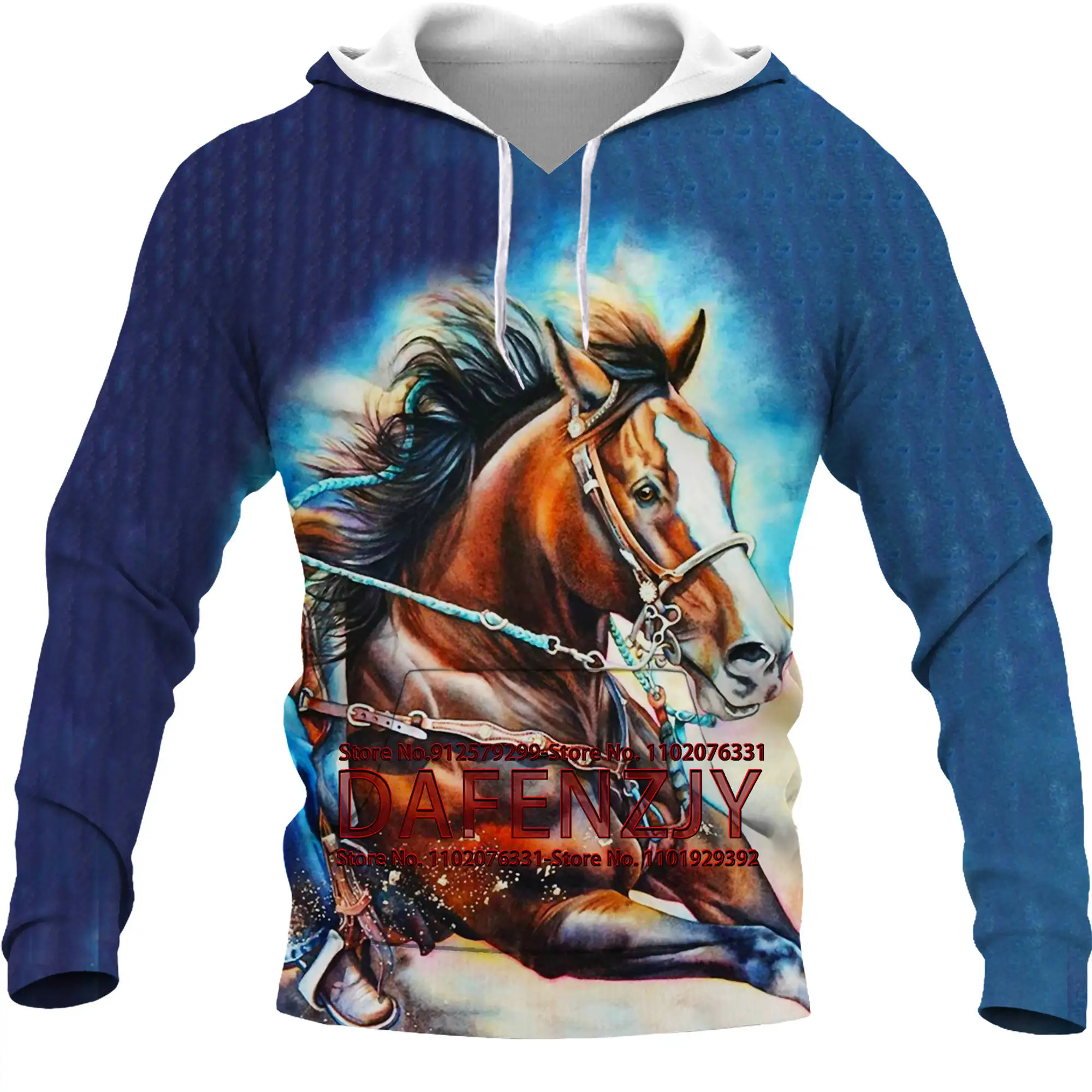 

Men Women Cool Animal Horse Hoodies 3D Printed Fashion Sweatshirts High Quality Pullover Long Sleeve