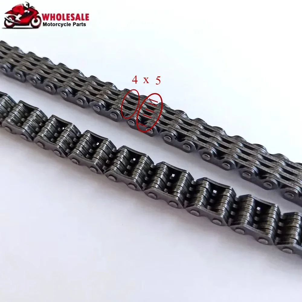 

4x5 4*5 94L 94 Link 125cc Motorcycle Parts Silent Cam Camshaft Engine Timing Chain For HONDA CB125 TWIN CB125T 1989-2001 CB 125