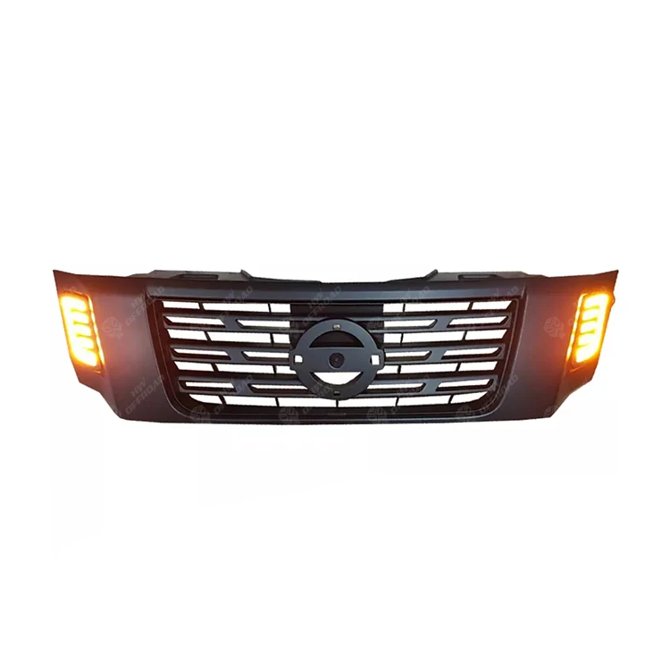 

Nissan Navarra NP300 Frontier 2016 2017 2018 2019 2020 Пикап Решетка Светоизлучающий диод Передняя решетка Белая крышка DRL Накладка