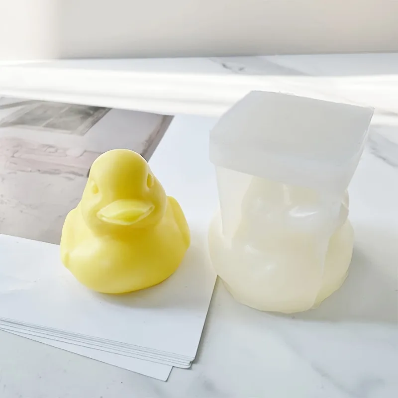 3D Ente Silikonform |   für Kerzen und Bastelarbeiten |   Silikon |   DIY |   Wohndekoration