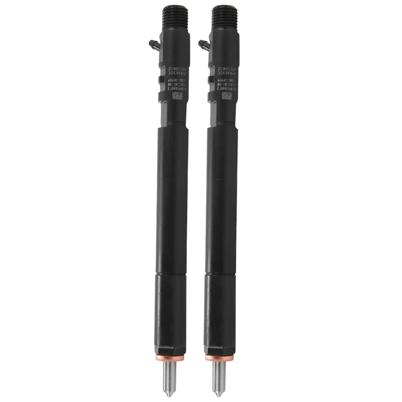 2PCS New Diesel Fuel Injector (With 16 Bit Code) EJBR03401D A6640170021 For Ssangyong Actyon Kyron Rexton CRDI EURO 3