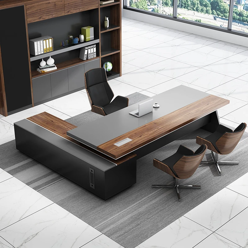 

Standing Reception Office Desks Executive Writing Floor L Shaped Computer Desks Modern Meeting Escritorios De Oficina Furniture