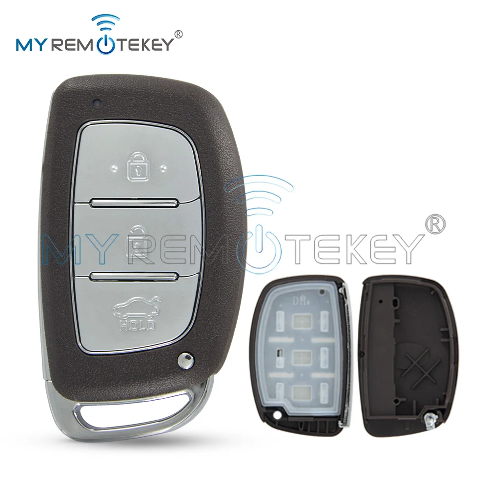

REMTEKEY Smart key shell case 3 button(Trunk) for 2016 2017 2018 Hyundai Sonata Elantra(No battery holder)