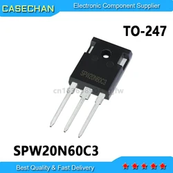 10PCS New and Original 20N60C3 20N65C3 20N60CFD 20N60S5 SPW20N60C3 TO-247 20A 600V