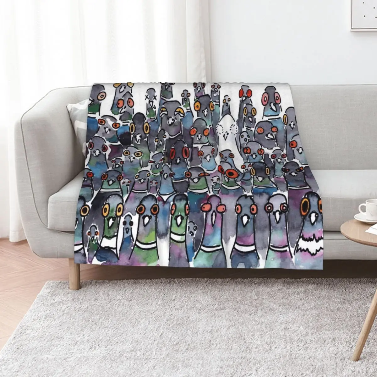 Pigeons Throw Blanket Blankets For Bed Luxury Throw Sofa Decorative Beds Tourist Flannels Blankets