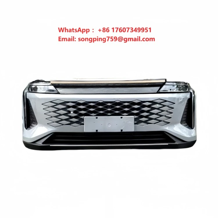 Used Chery Exeed Yaoguang RX Front Bumper Assembly Radiator Headlights Bolt-On Installation 1 Year Warranty High Quality Auto