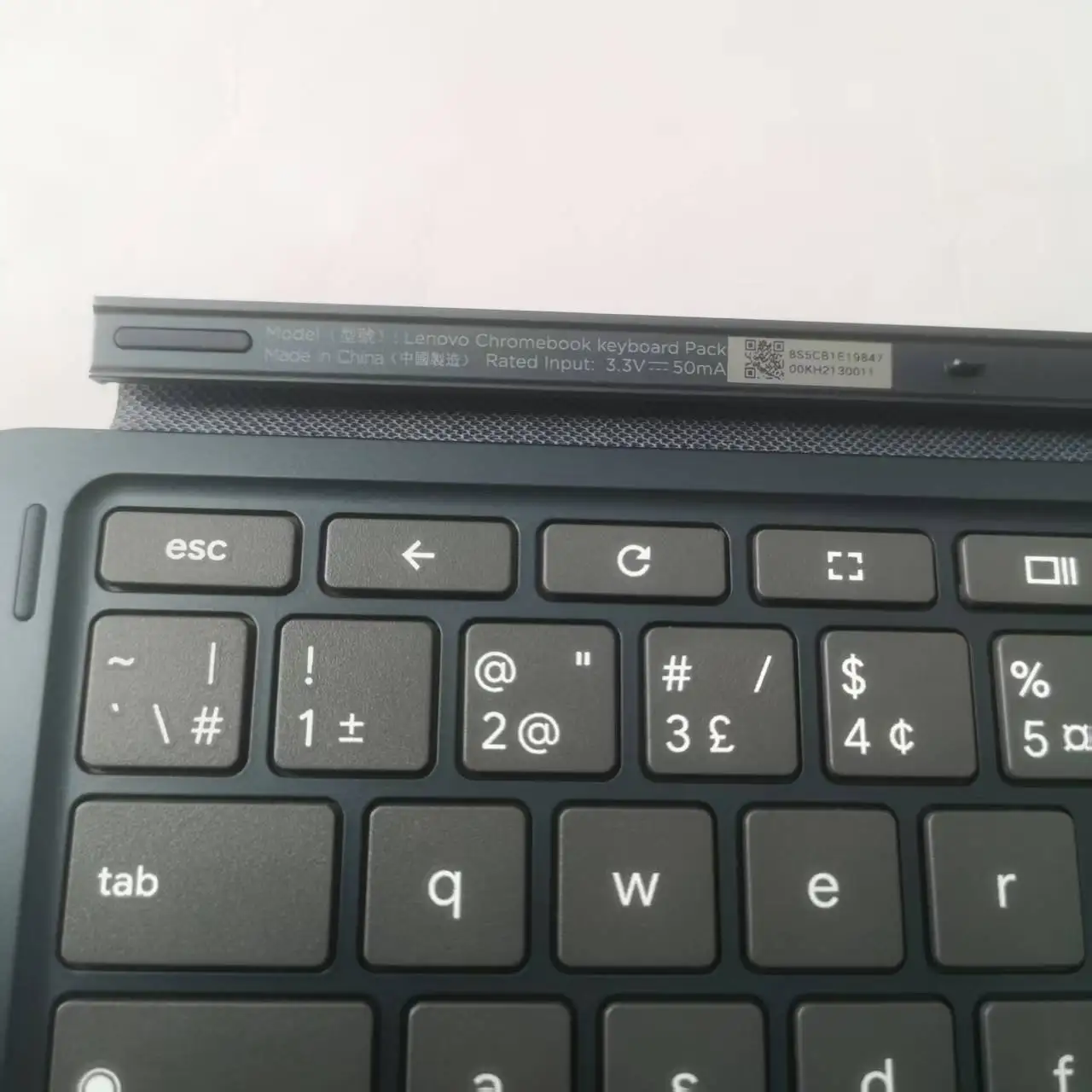 Original Docking Keyboard Base European Version Blue For Lenovo Chromebook Keyboard Pack 13.3 Duet 5 Tablet PC