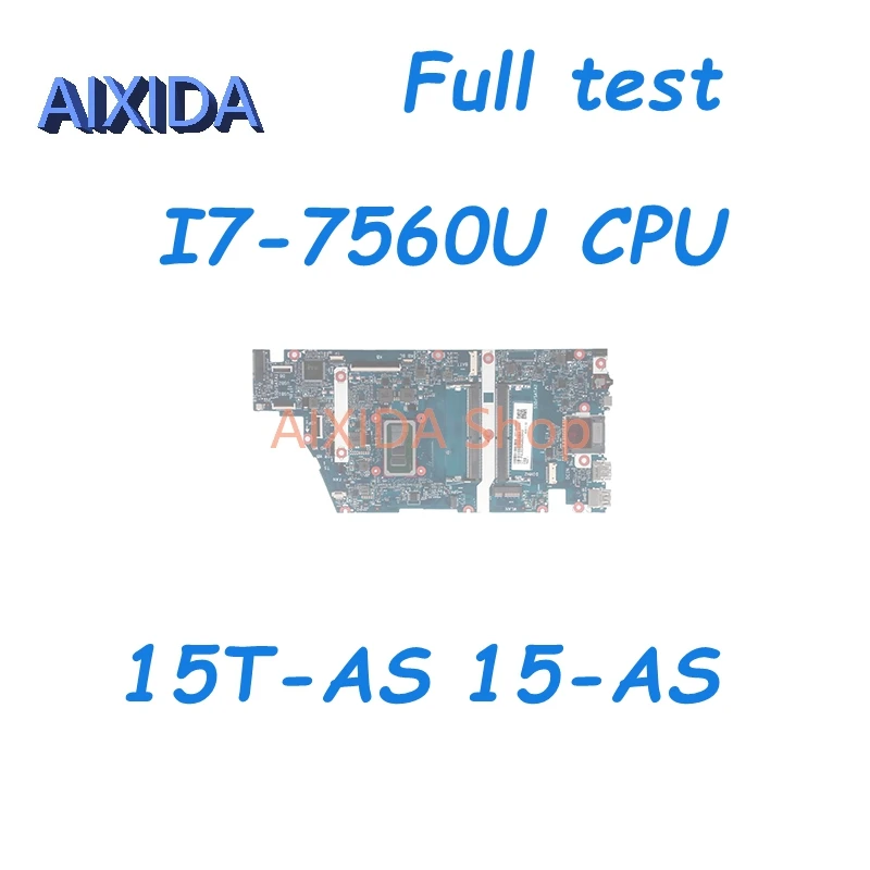 

AIXIDA TPNI125 VANILLA1-6050A2857201-MB-A03 906943-601 906943-001 For HP Envy 15T-AS 15-AS Laptop Motherboard I7-7560U CPU